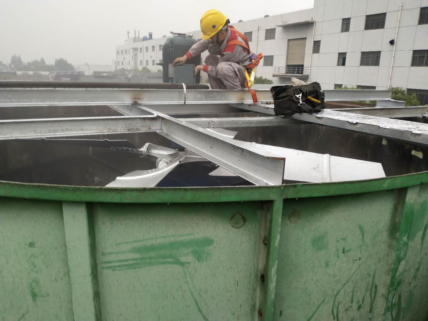 安徽冷却塔维修-冷却塔电机维修=无锡晟衍环保设备有限公司