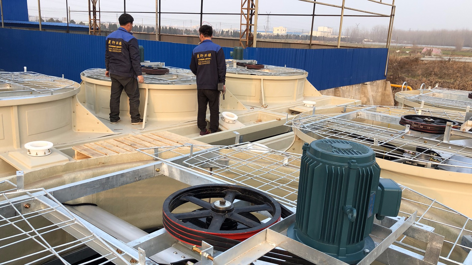 浙江冷却塔维修安装工程案例
